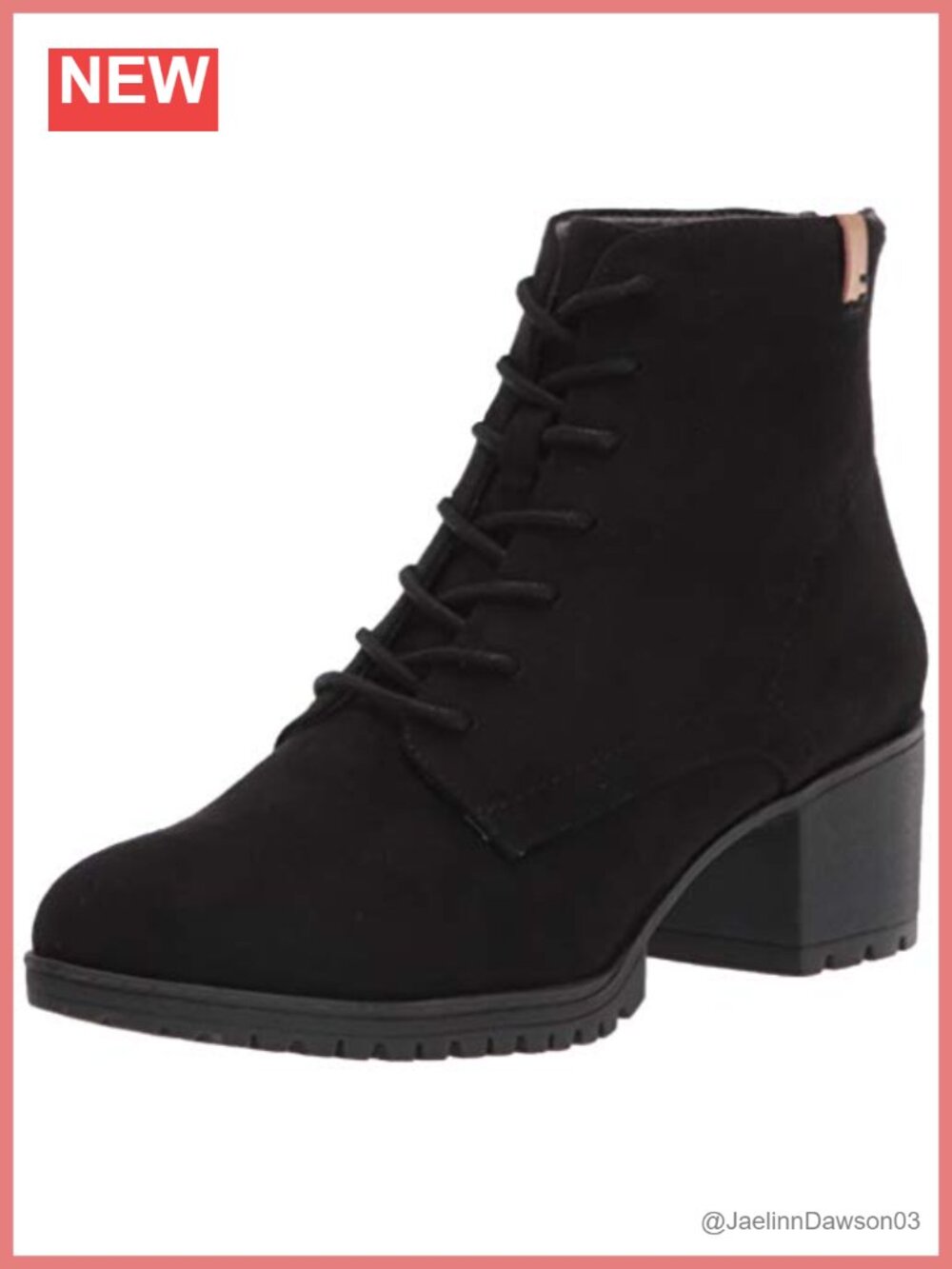Dr. Scholl's Laurence Women's Faux Suede Microfiber Ankle Bootie with Block Heel